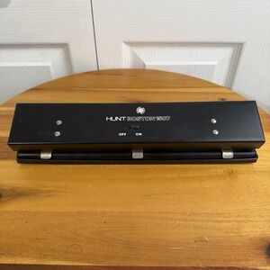 Vintage Hunt Boston 1507 All Metal Adjustable 3 Hole Punch Functions Well